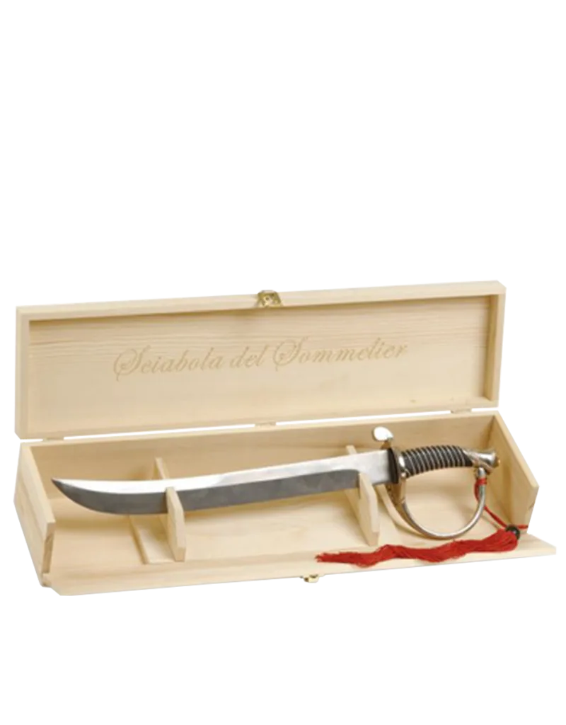 Cassetta sciabola sommelier