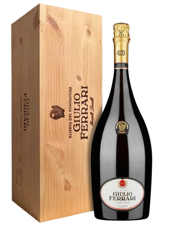 Giulio Ferrari Riserva del Fondatore Magnum con cofanetto