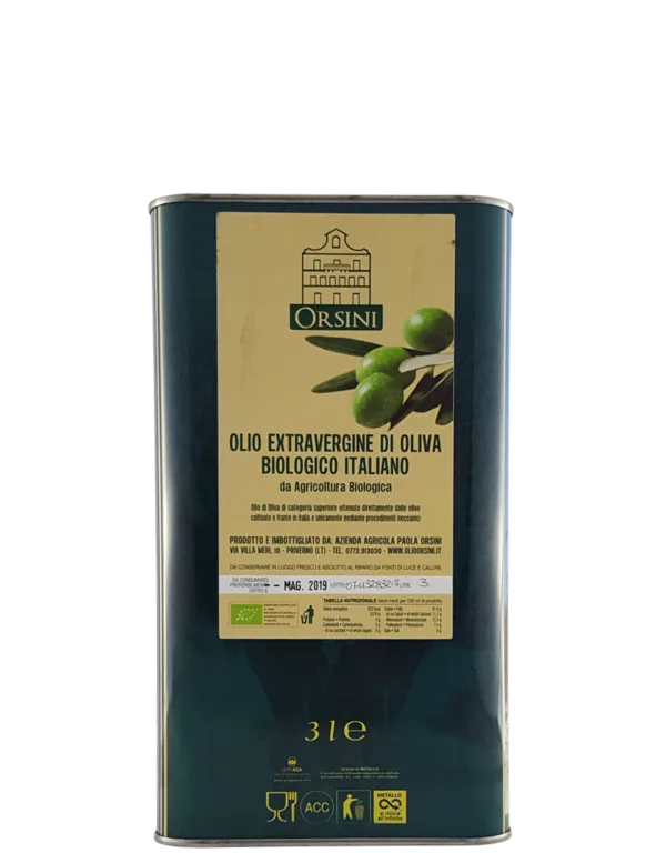 Olio EVO bio Orsini