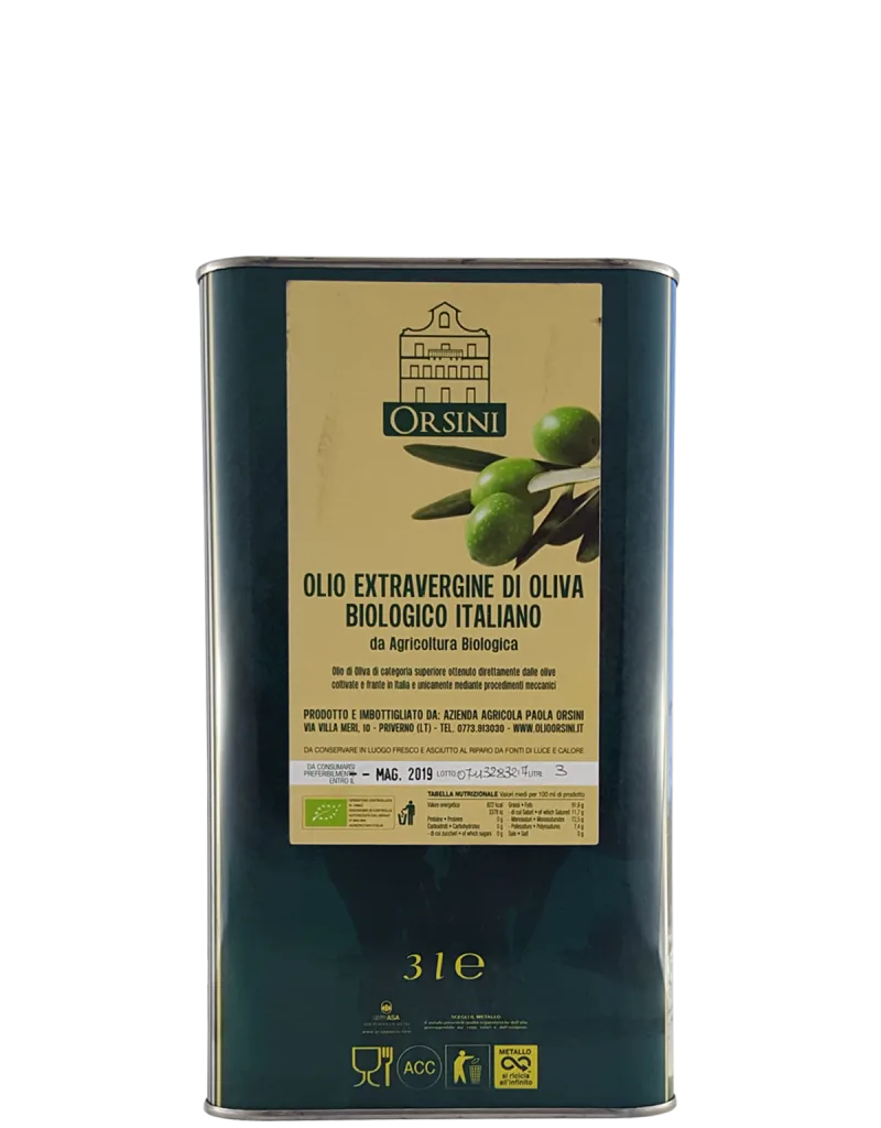 Olio EVO bio Orsini
