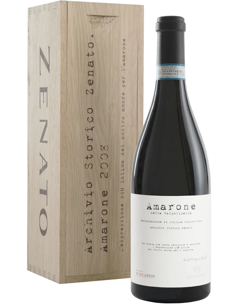 Amarone Archivio Storico con cofanetto