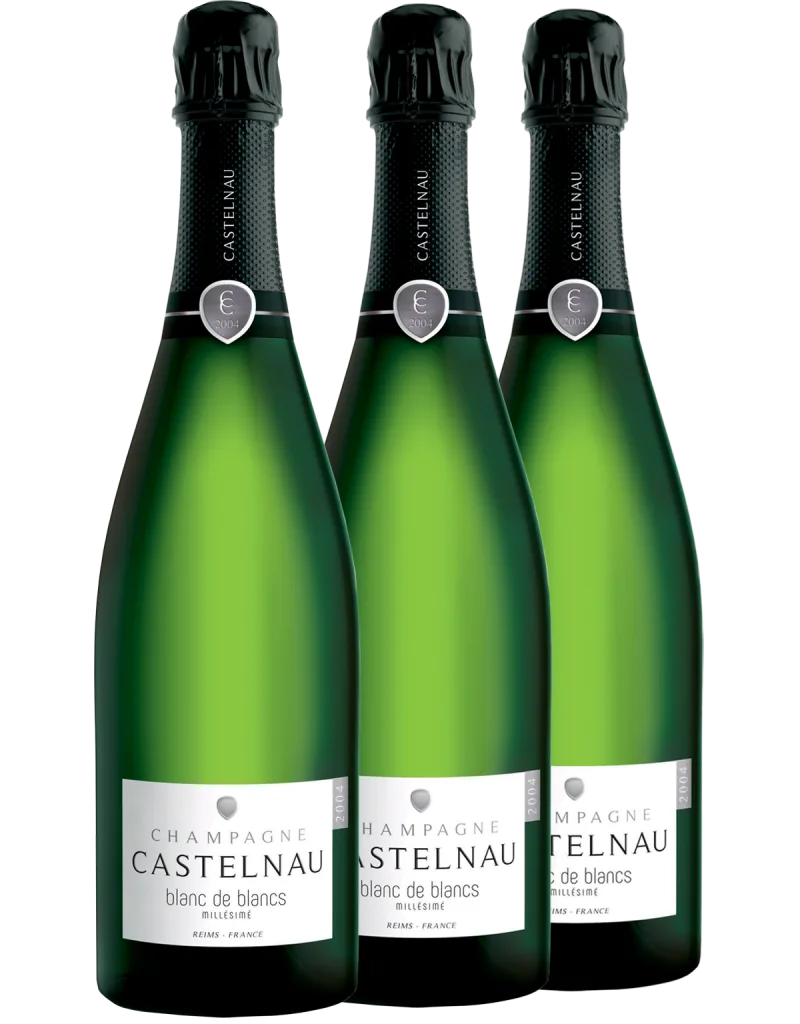 Brut Millésime Blanc de Blancs miniverticale 2002-2004-2006