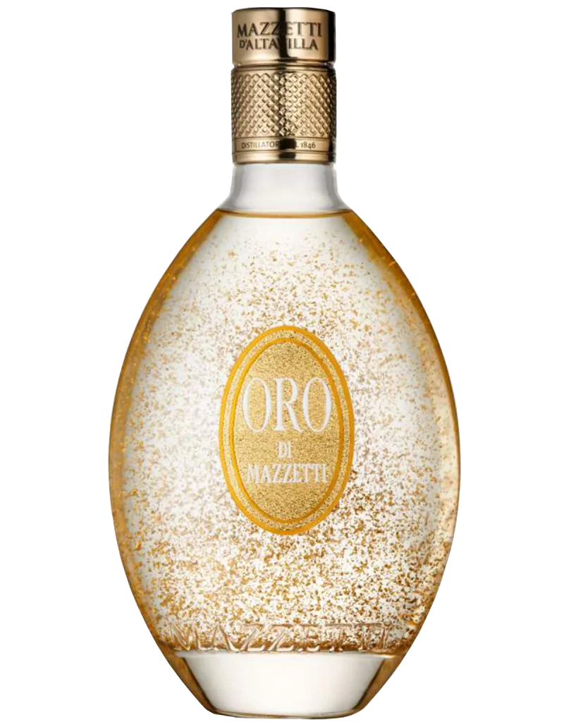 Liquore Oro di Mazzetti con astuccio