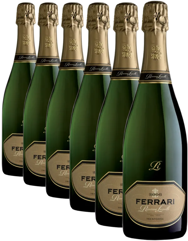 Riserva Lunelli 6 bottiglie cassa di legno