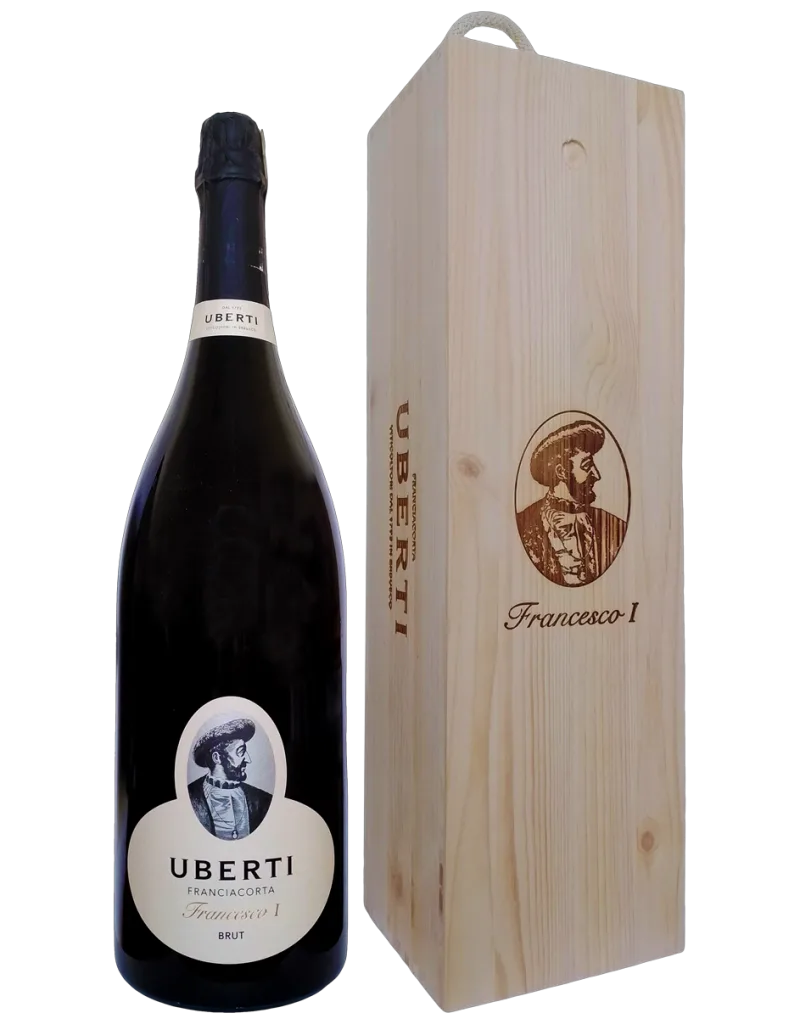 Francesco I brut Jeroboam con cofanetto di legno