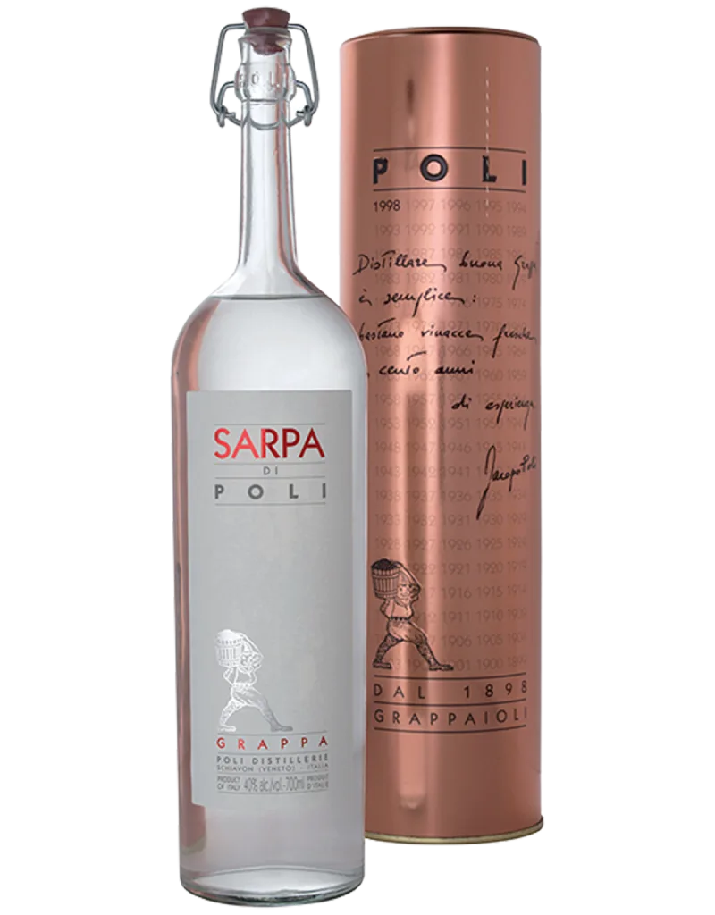 Sarpa di Poli con tubo di rame