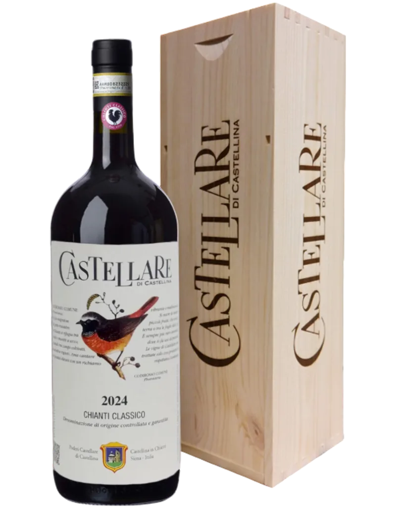 Chianti Classico magnum cassa legno