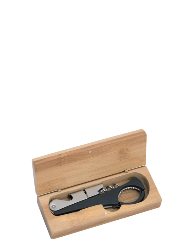 Cavatappo Luxe con cofanetto bamboo