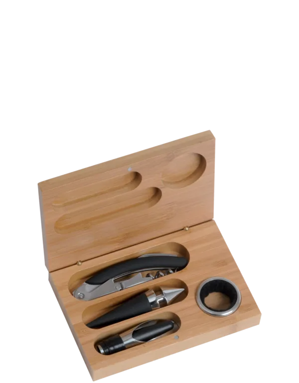 Cavatappi con 3 accessori bamboo