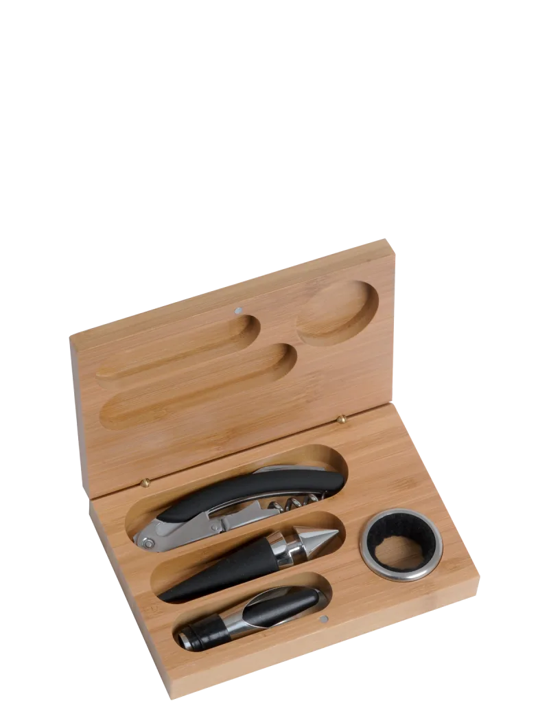 Cavatappi con 3 accessori bamboo