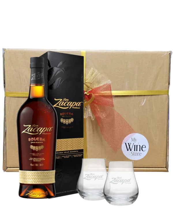 Box Zacapa Gran Reserva + 2 bicchieri