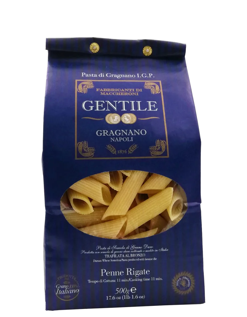 Gentile - Pasta di Gragnano I.G.P. - Penne Rigate