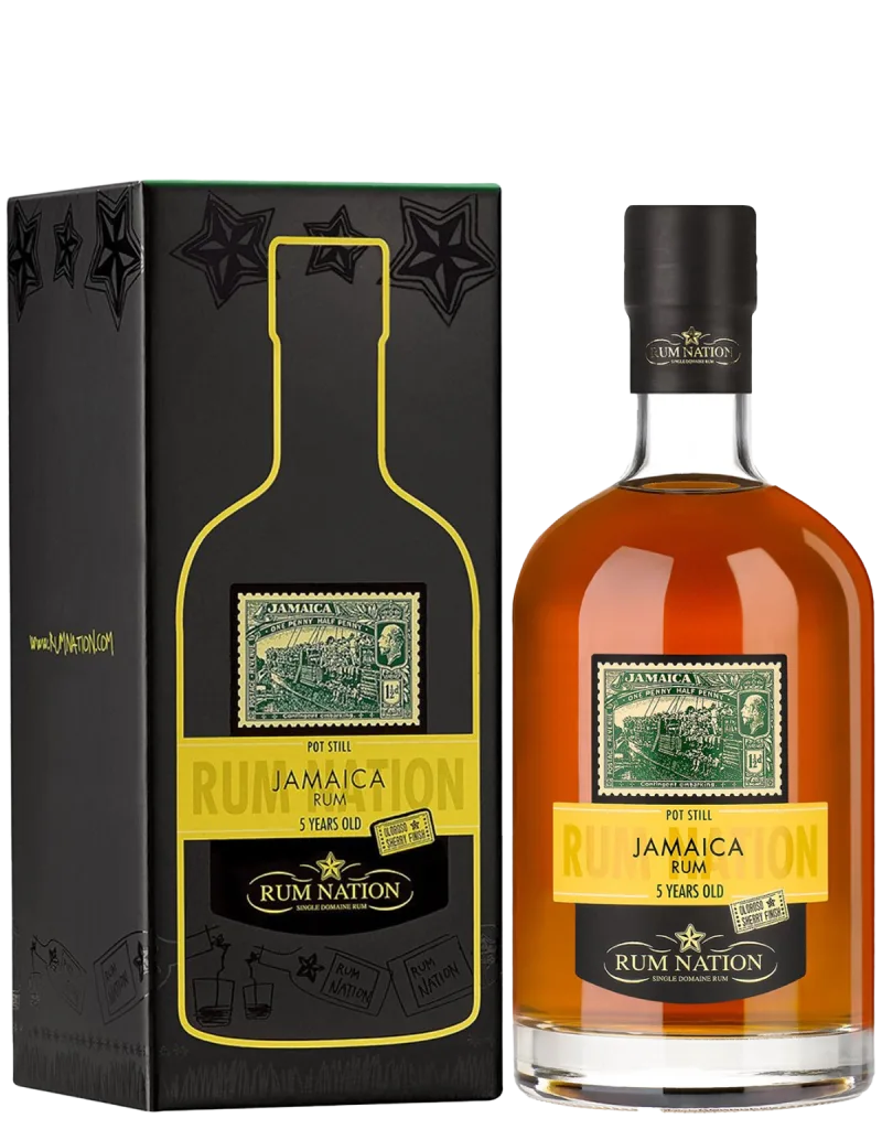 Jamaica 5yo Rum Nation con astuccio