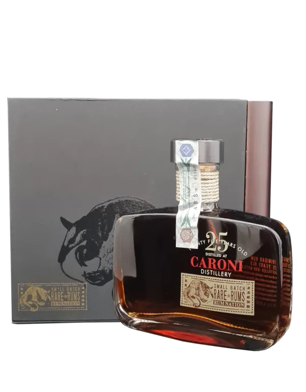 Caroni 25yo Rum Nation con cofanetto