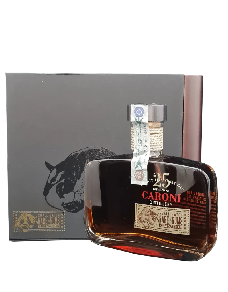 Caroni 25yo Rum Nation con cofanetto
