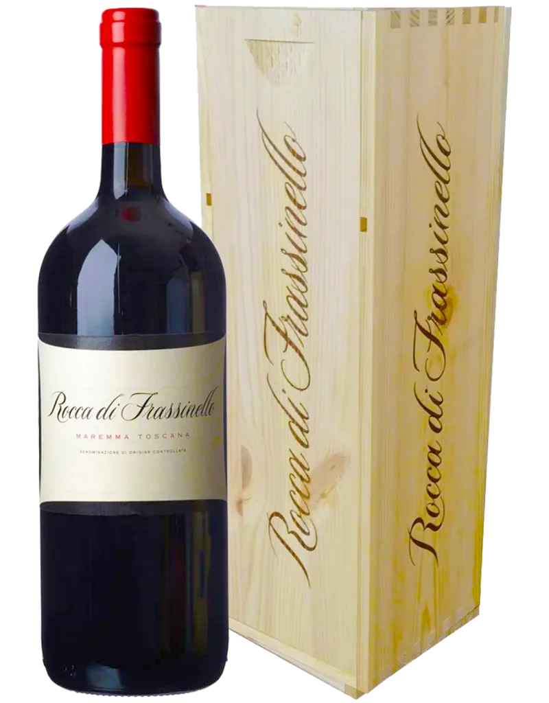 Rocca di Frassinello Magnum cassa legno