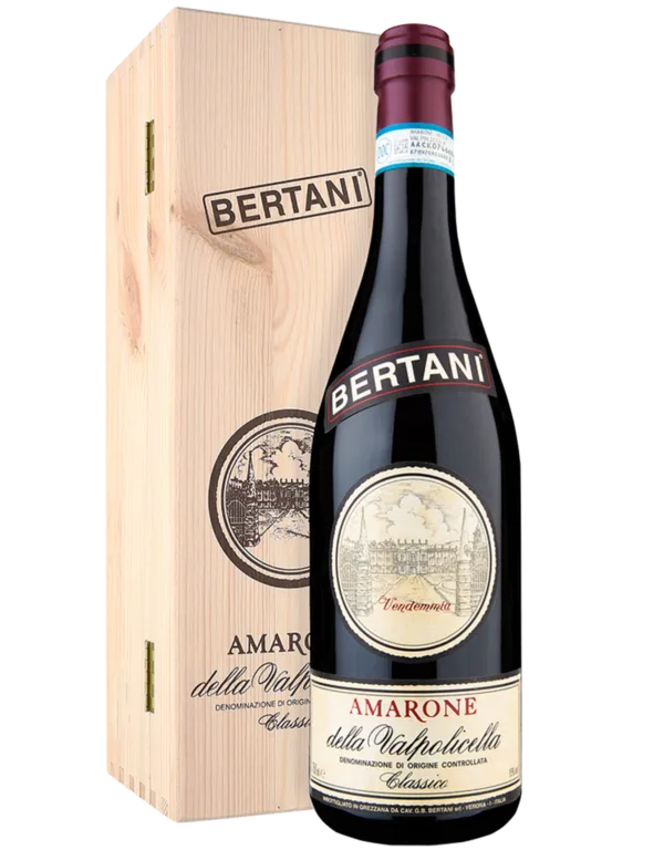 Amarone della Valpolicella classico con cofanetto