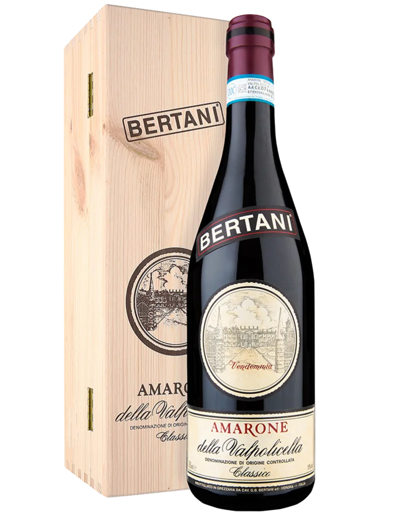 Amarone della Valpolicella classico con cofanetto