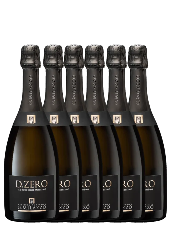 Milazzo D.Zero Rosé Pas Dosé 6 bottiglie