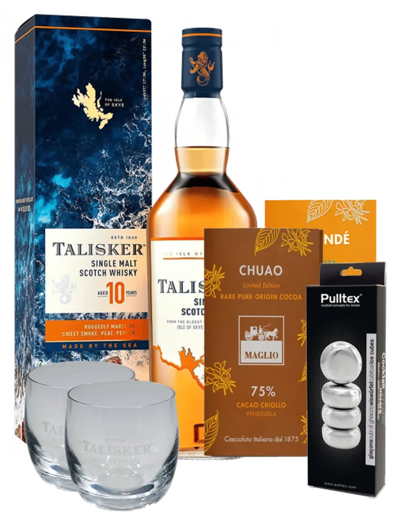 Degustazione Talisker Single Malt 10 y.o. Cioccolato Maglio