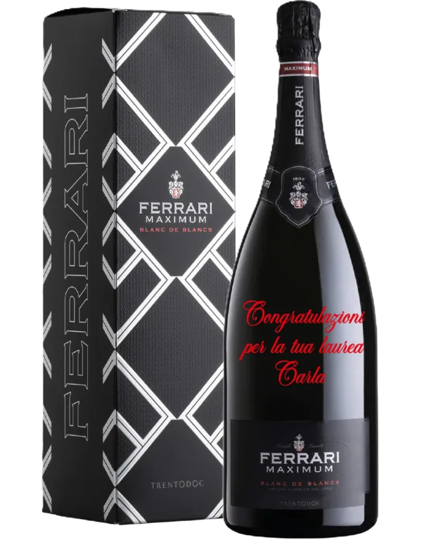 Maximum Blanc de Blancs Magnum Personalizzato astucciato