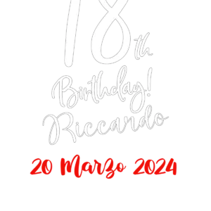 Birthday corsivo