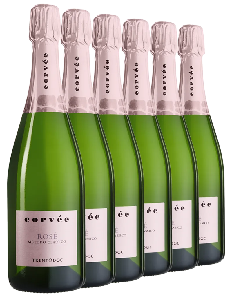 Corvée Rosé Metodo Classico 6 Bottiglie