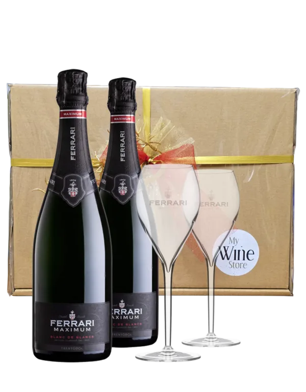 Box 2 Maximum Blanc De Blancs  e 2 Calici