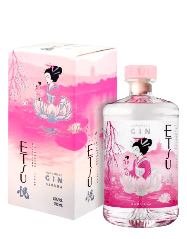 Etsu Gin Sakura astucciato