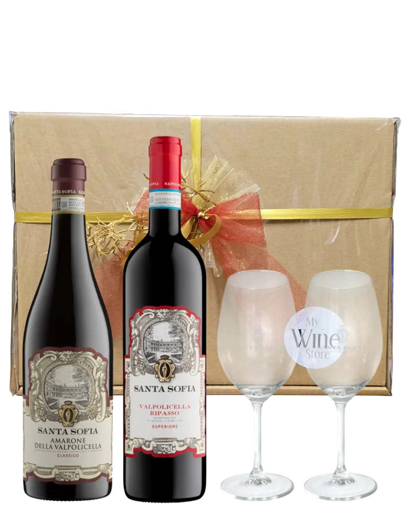 Box Degustazione Santa Sofia Amarone e Valpolicella Ripasso