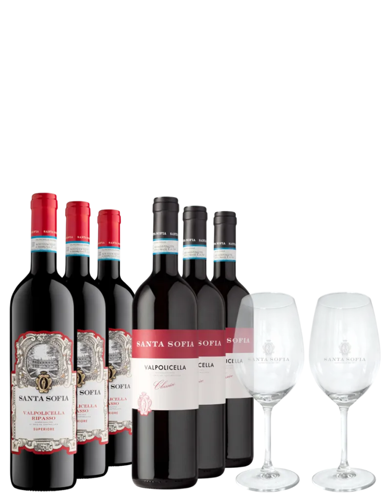 Set Degustazione Santa Sofia Valpolicella Ripasso e Valpolicella